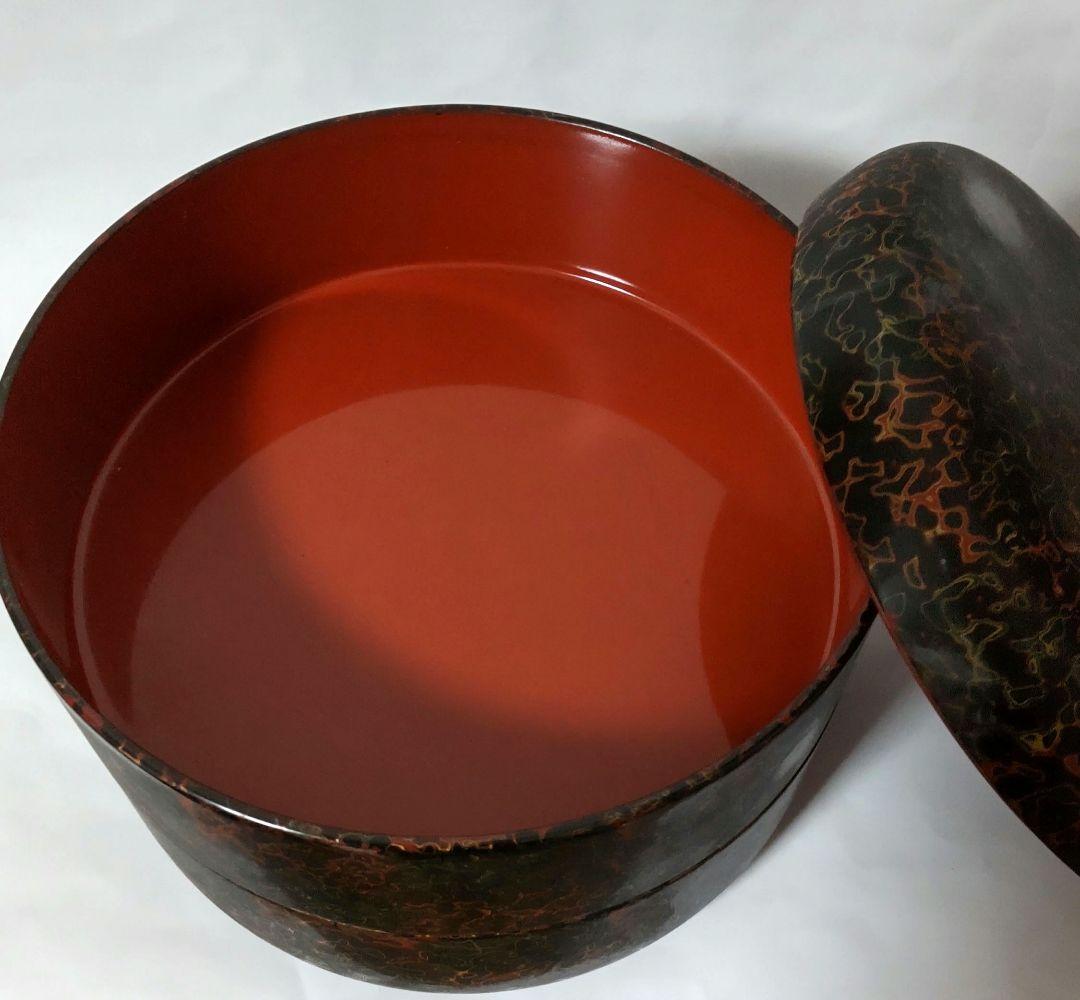 重箱丸型　二段丸重