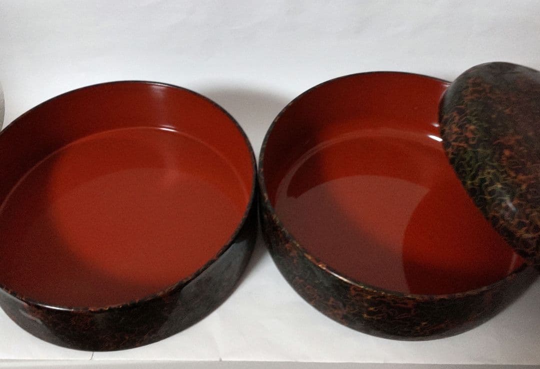 重箱丸型　二段丸重