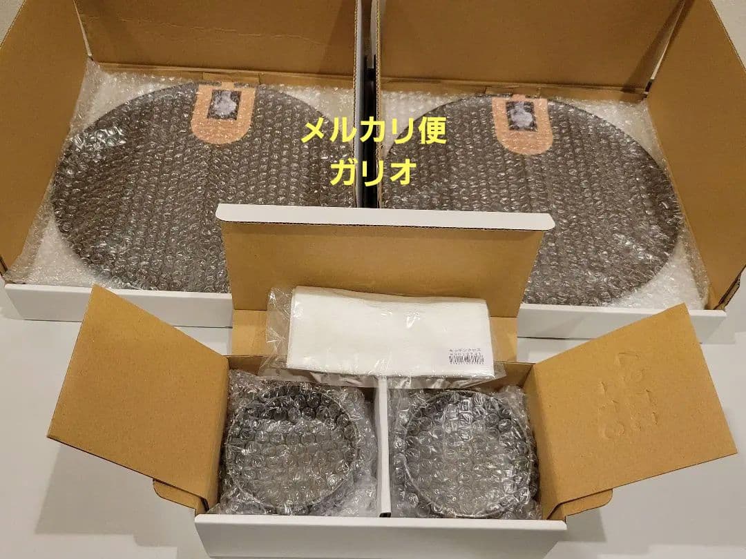aida プレート&ボール　キッチンクロス付き　茶色　メルカリ出品限定