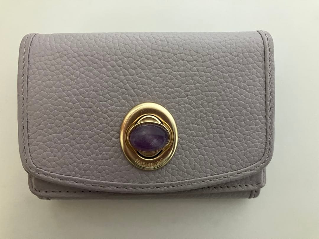 HASHIBAMI 天然ミニウォレット ライトラベンダー 財布 アメジスト