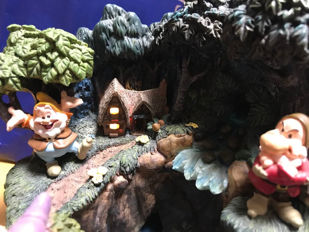 白雪姫と７人の小人たち　置物