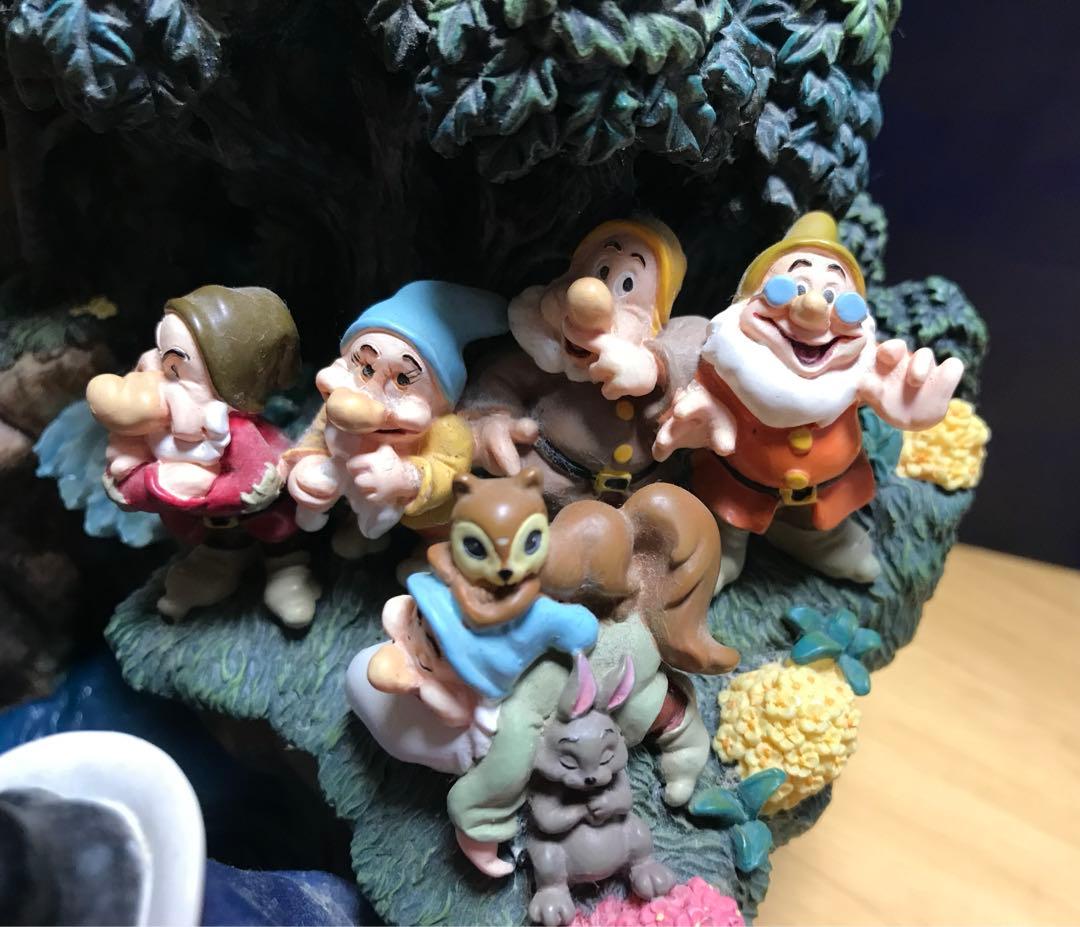 白雪姫と７人の小人たち　置物