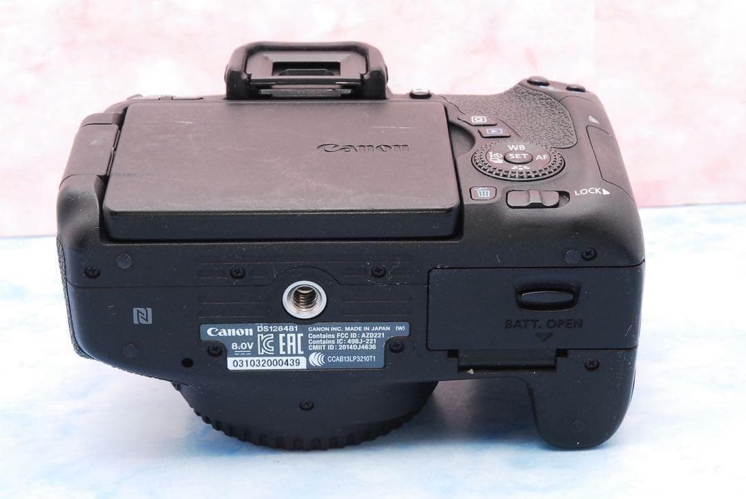Wi-Fi☆Canon EOS 8000D☆Wレンズ☆一眼レフカメラ☆入学式