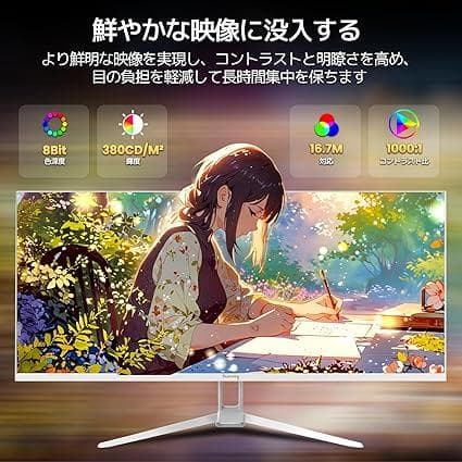 【34インチ ゲーミングモニター】UWQHD (3440×1440)165Hz
