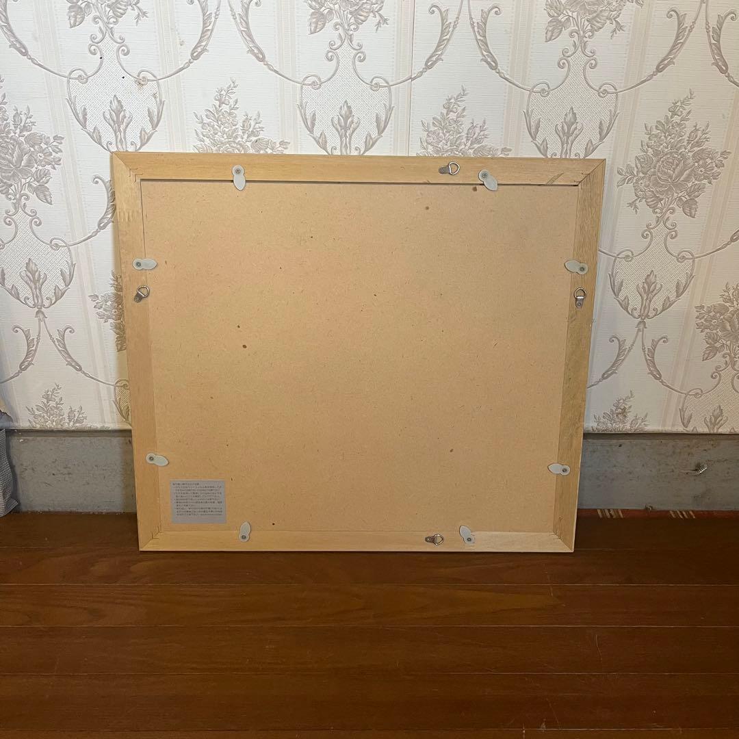 【アンティーク】額装 シルクアート 刺繍画 タイ ワットアルン 暁の寺院 縁起物