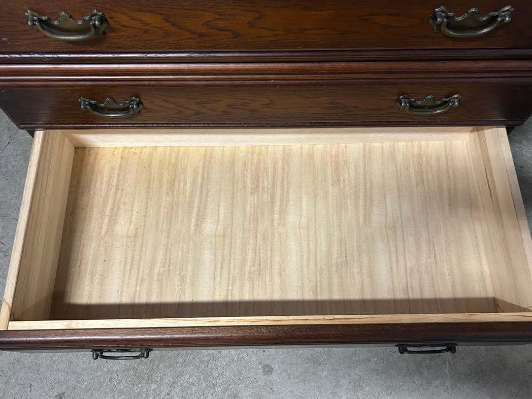 ☆GD234【中古品】ライティングビューロ アトランタ クリ材　幅85cm