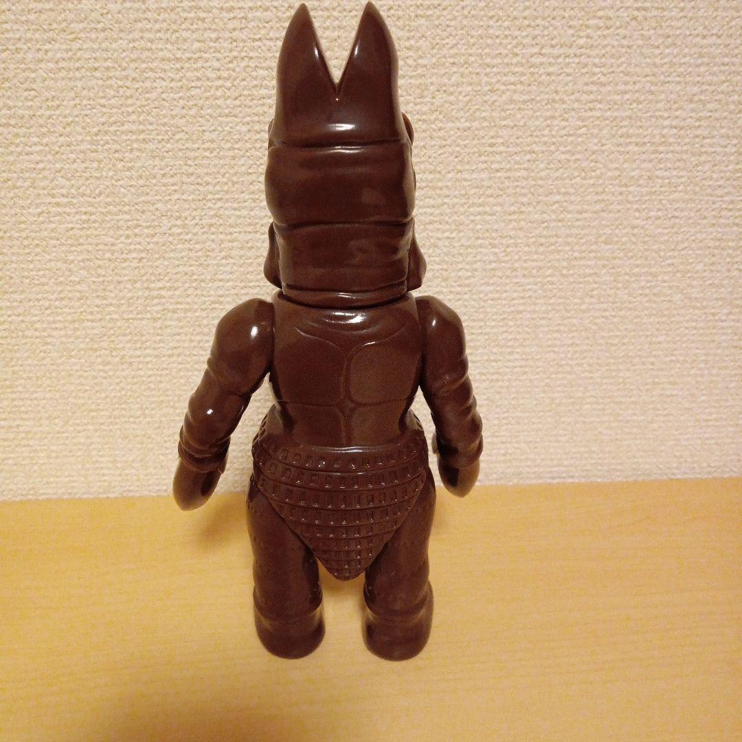 M1号 バルタン星人　２代目　未塗装　茶色　ソフビ　フィギュア　ウルトラマン