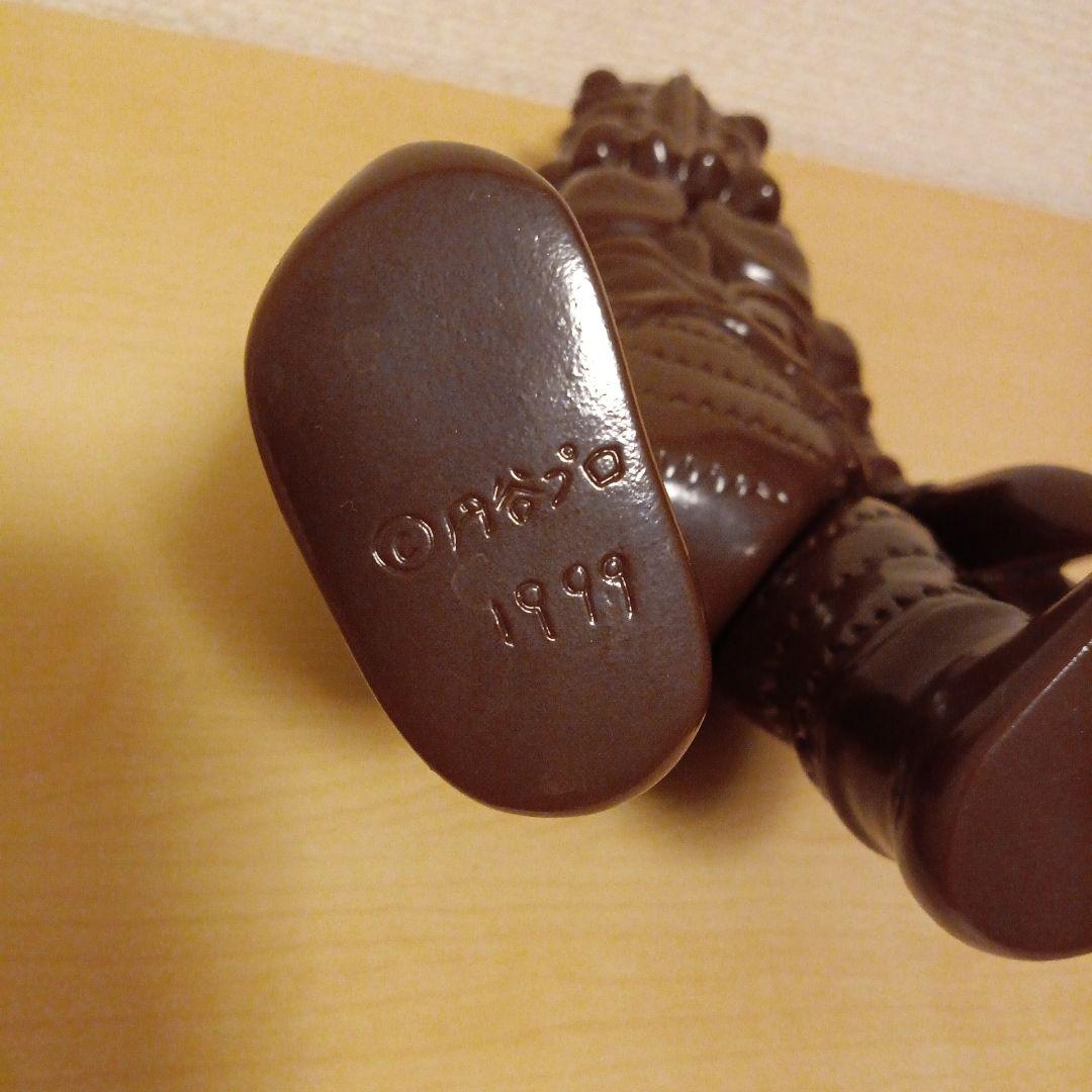 M1号 バルタン星人　２代目　未塗装　茶色　ソフビ　フィギュア　ウルトラマン