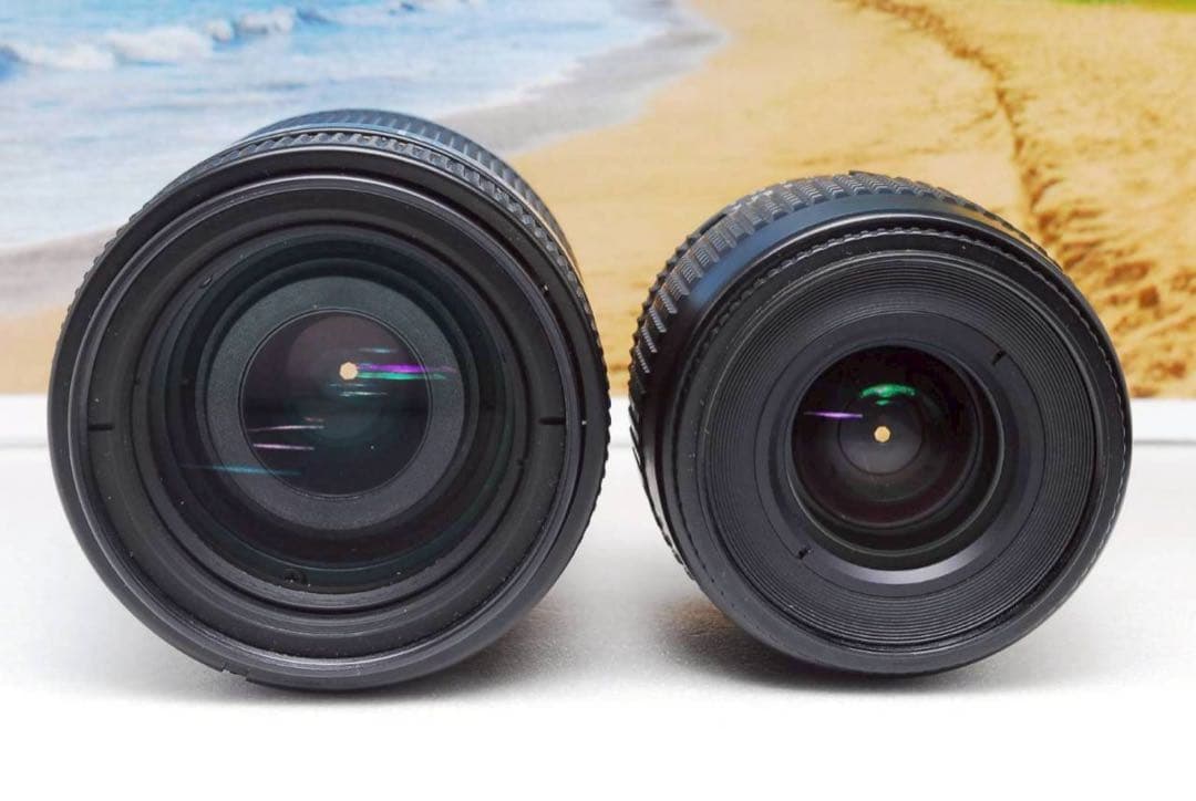 ショット数434回✨Nikon D90 ダブルレンズ　一眼レフカメラ　動画撮影