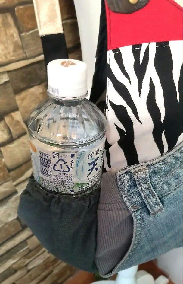ム*カ様 デニムリメイク！両面表面 2wey あおりがま口リュック バッグ ハン