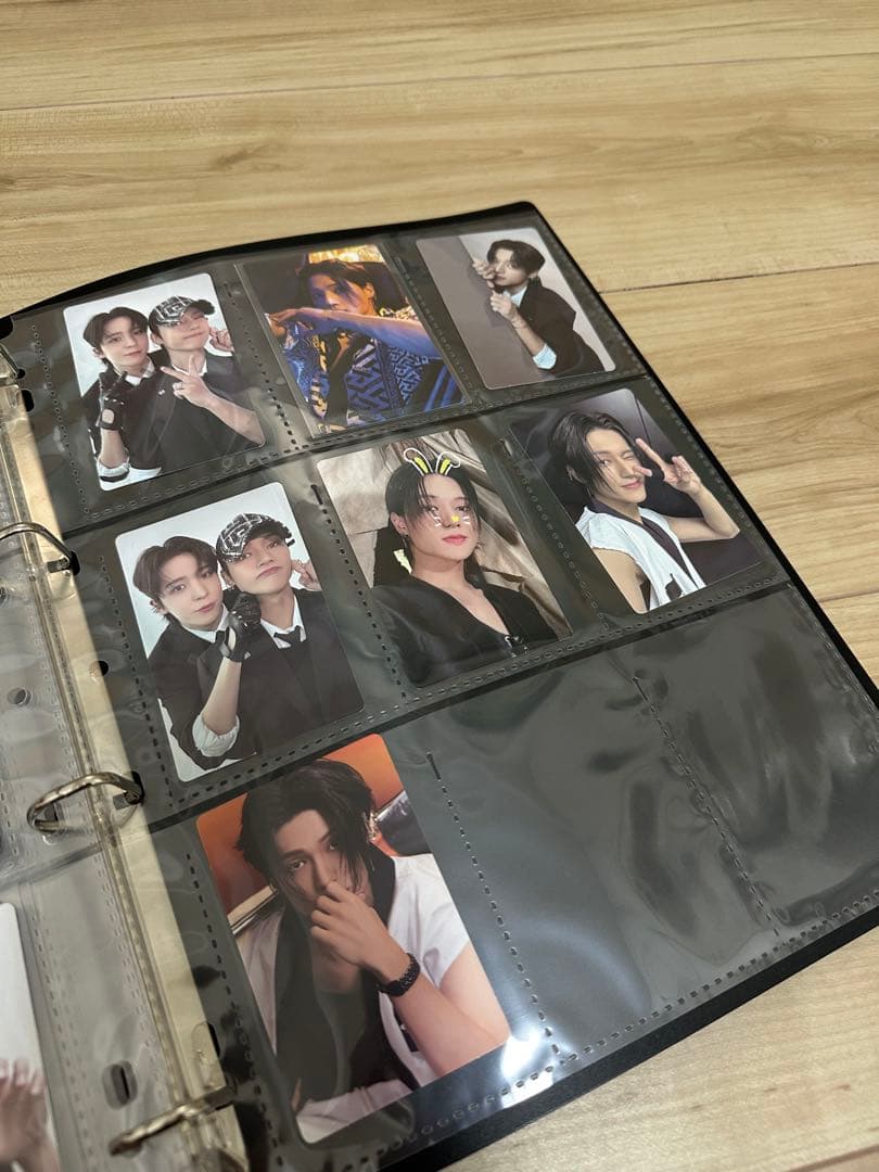 ATEEZ フォトカード バインダーセット　ウヨン　WOOYOUNG