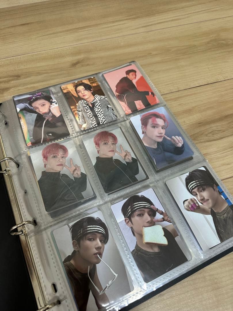 ATEEZ フォトカード バインダーセット　ウヨン　WOOYOUNG