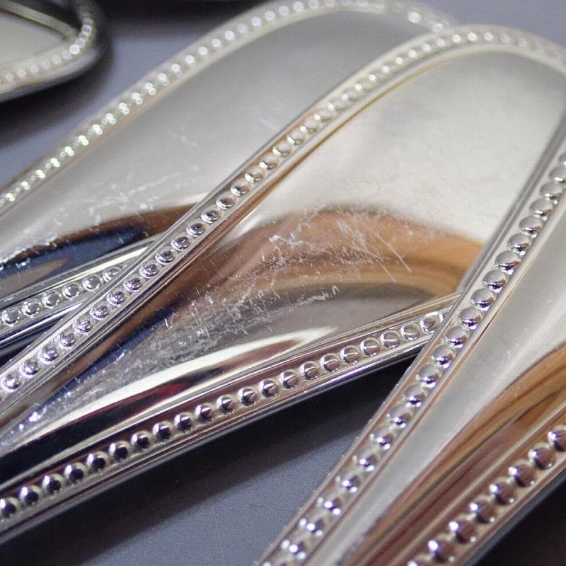 RU-5659◆クリストフル　パール　カトラリーほぼ未使用　シルバーコーティング