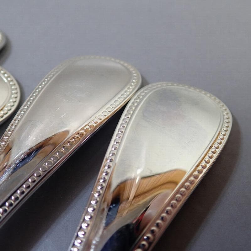 RU-5659◆クリストフル　パール　カトラリーほぼ未使用　シルバーコーティング