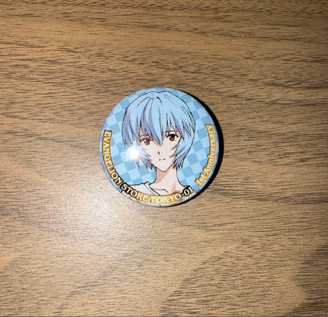 エヴァンゲリオンストア 1周年記念 缶バッジ 8個セット