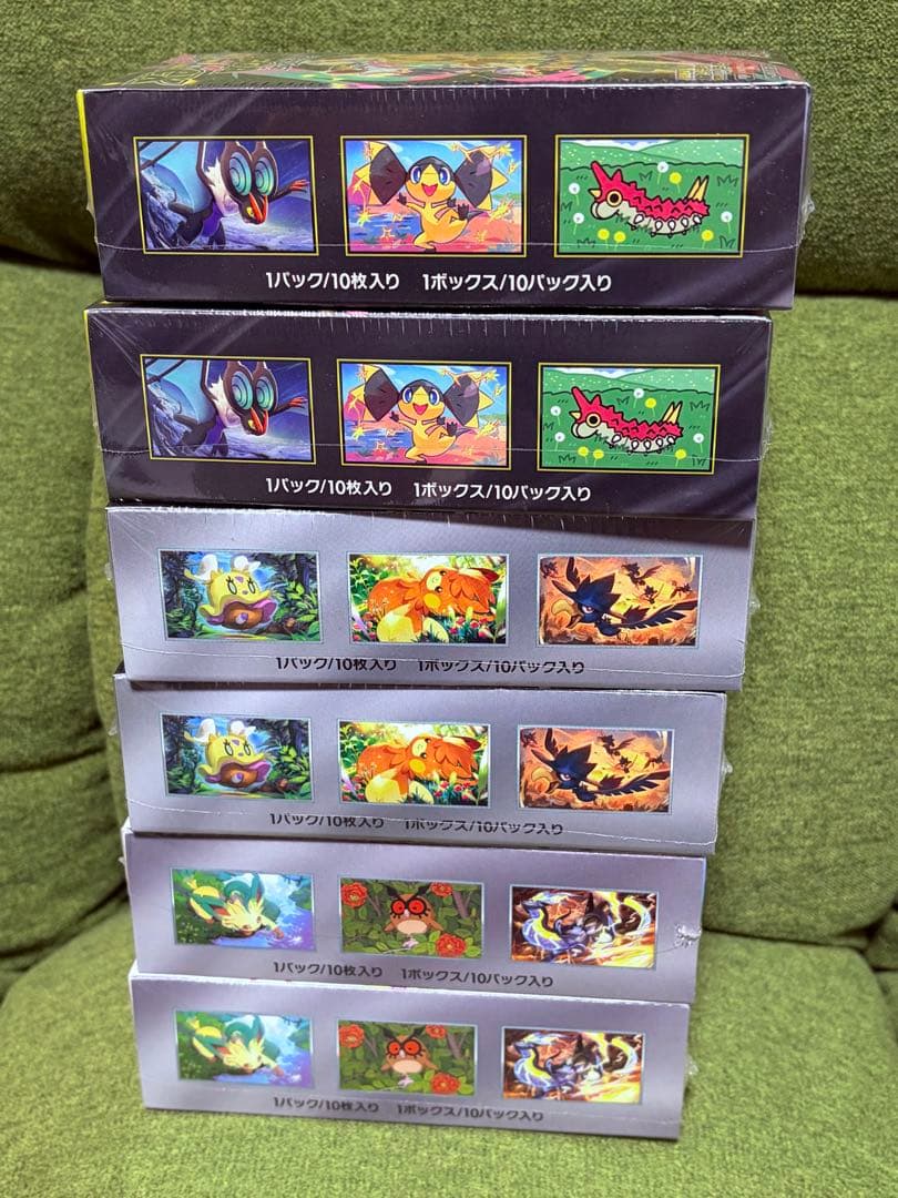 ポケモンカード　まとめ売り　6BOX テラスタルフェス他　未開封シュリンク付き