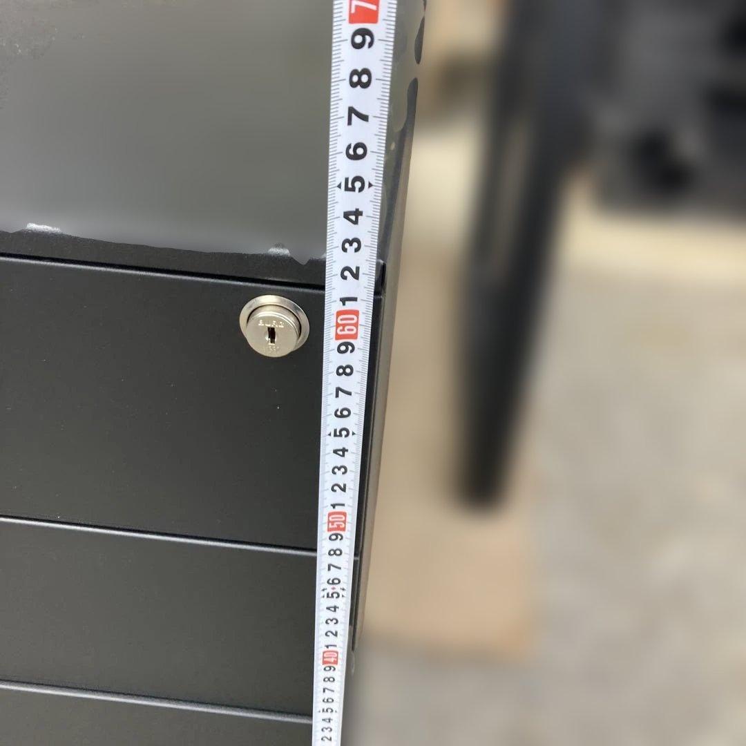 【美品】PLENO 平デスク　 事務机　キャスター付き引き出しセット　1台セット