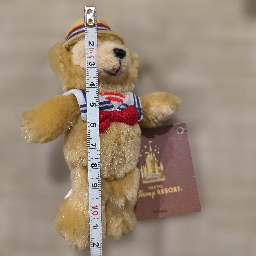 ディズニーリゾート　ジャンボリーナイトダッフィーぬいぐるみストラップ