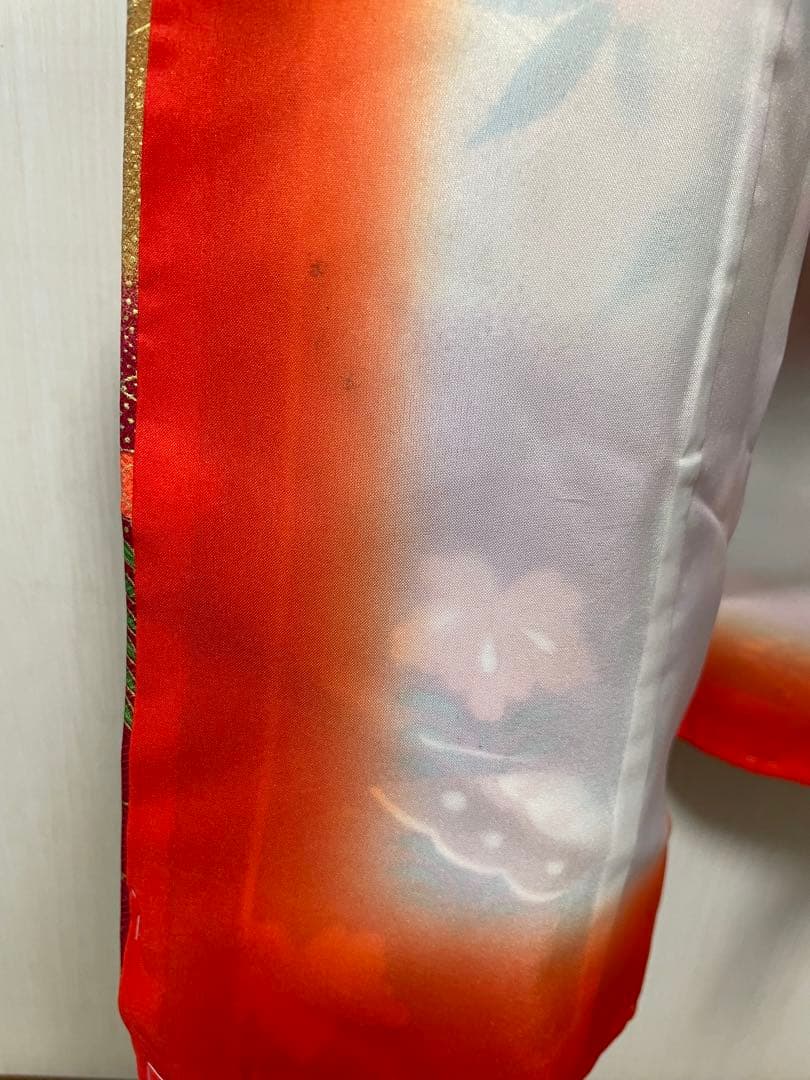千歳飾り 七歳用　七五三　着物単品