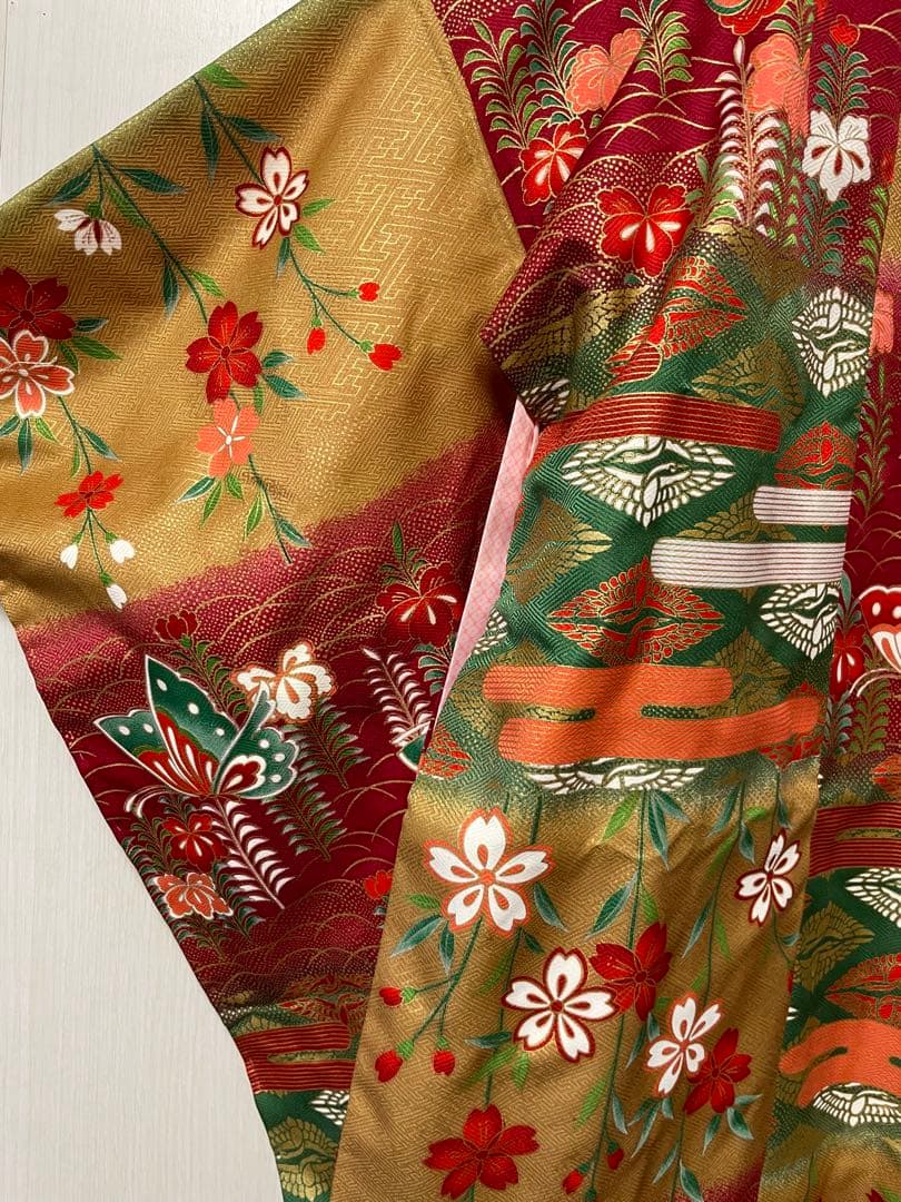 千歳飾り 七歳用　七五三　着物単品