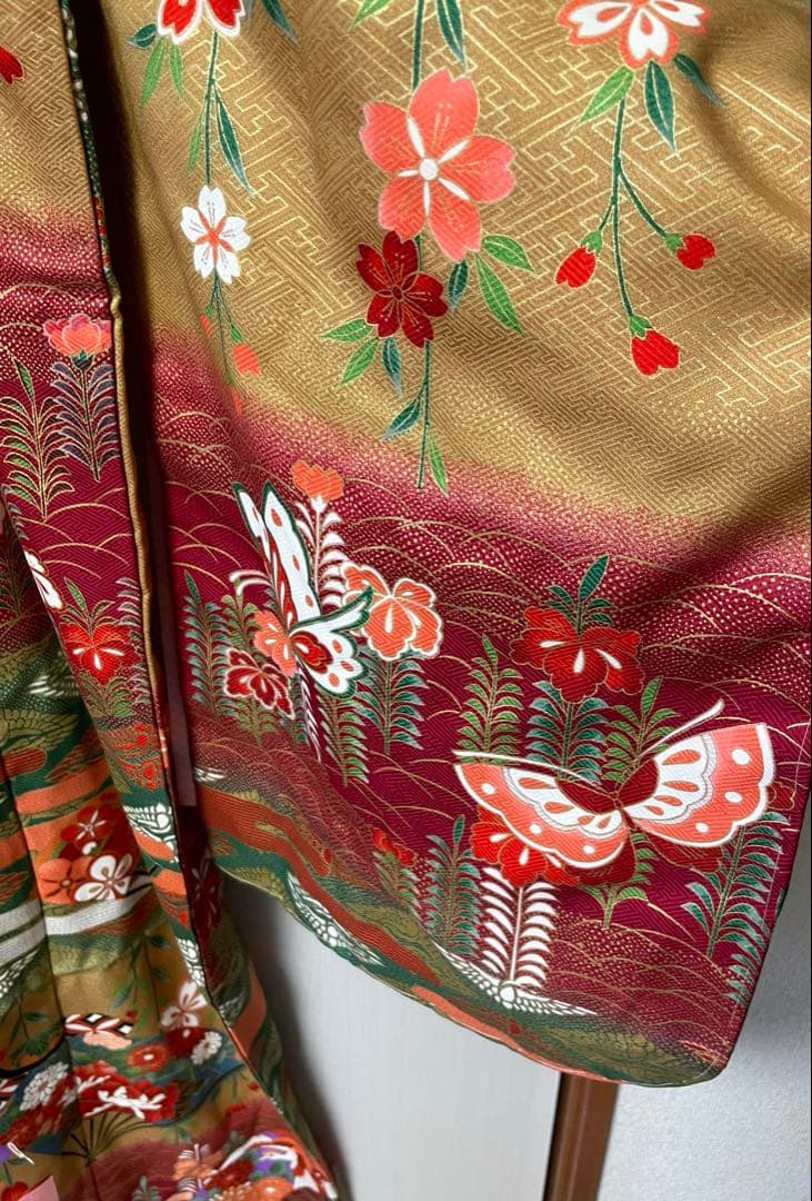 千歳飾り 七歳用　七五三　着物単品