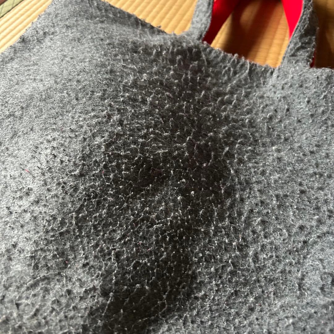 hokuro たかしくん　トートバッグ　フェルト