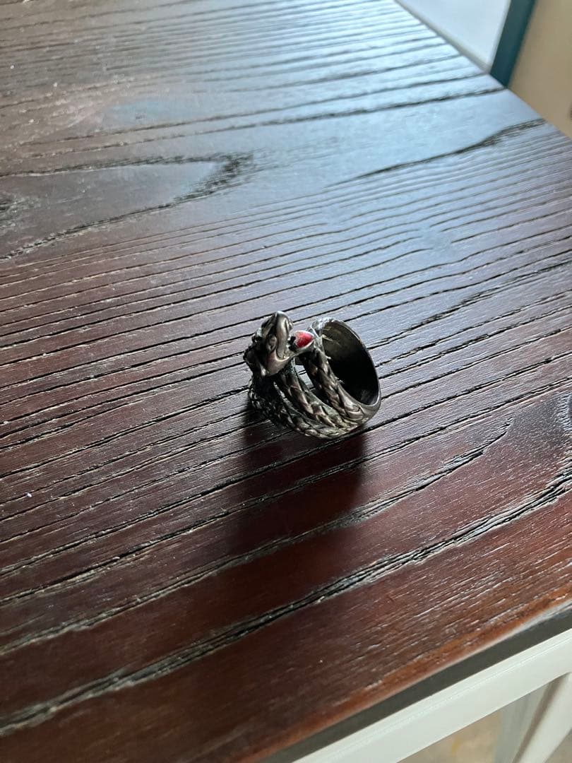 廃盤品 ヴィヴィアンウエストウッド リング　スネーク　蛇　初期　希少品