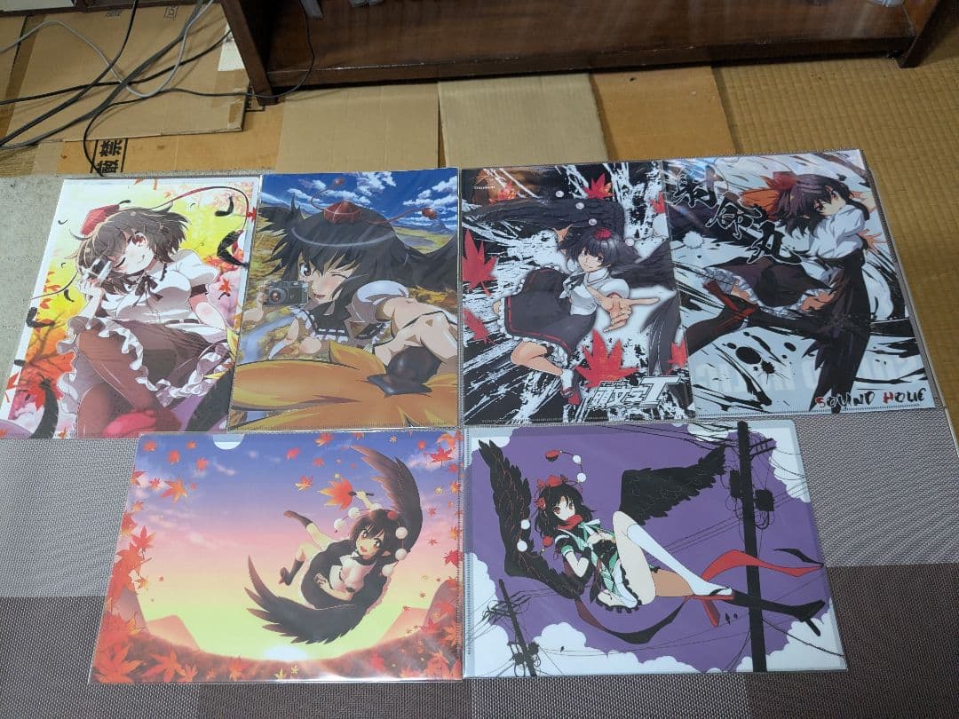 東方project　射命丸文 A4クリアファイル 14枚セット②
