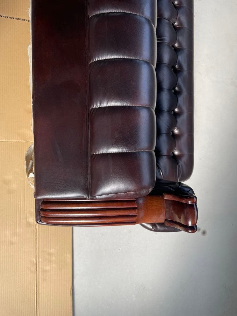 【希少】カリモク オールドカリモク 2,3人掛けソファ..レトロ/アンティーク