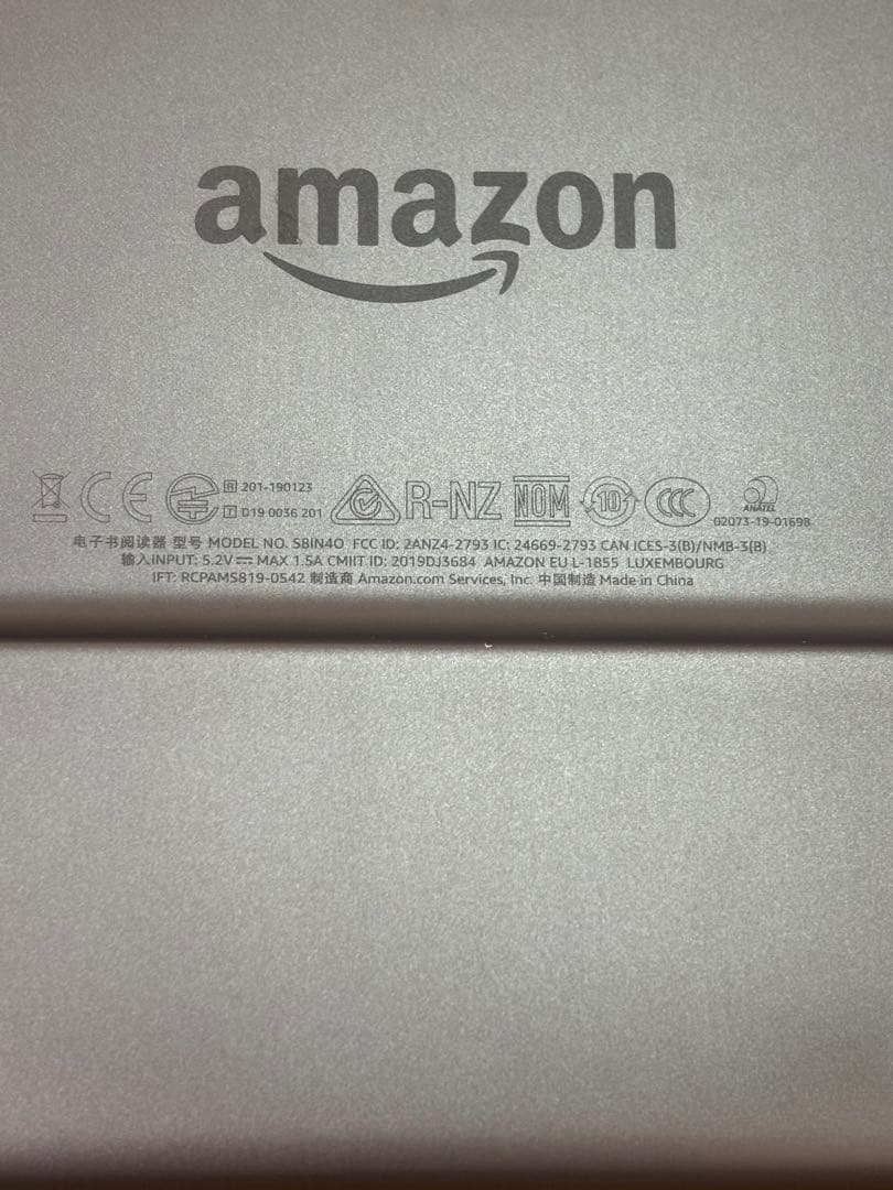 Amazon Kindle Oasis 第10世代 8GB S8IN40