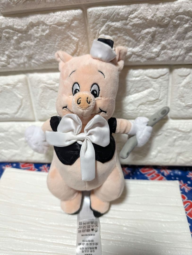 【美品】Disney100周年記念　3匹のこぶたぬいぐるみ　未使用に近い