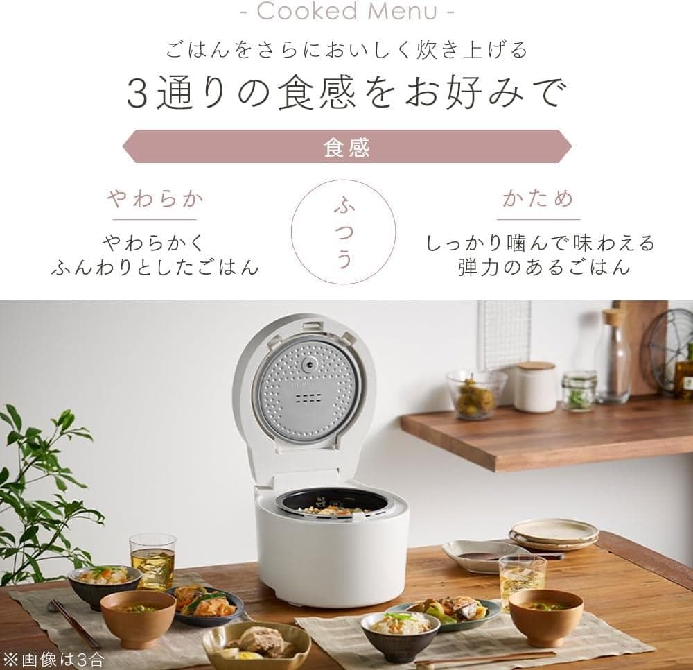 アイリスオーヤマ 炊飯器 5.5合 極厚火釜 IH式 RC-ISA50AZ-HA