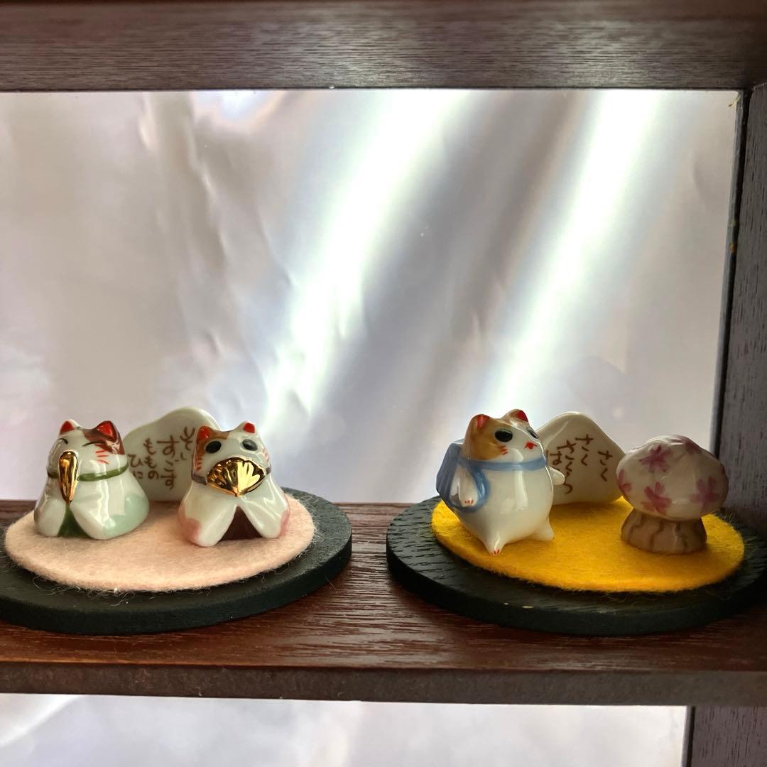 猫舎道楽堂本舗　チビジオラマ+ケース付き　12ヶ月セット