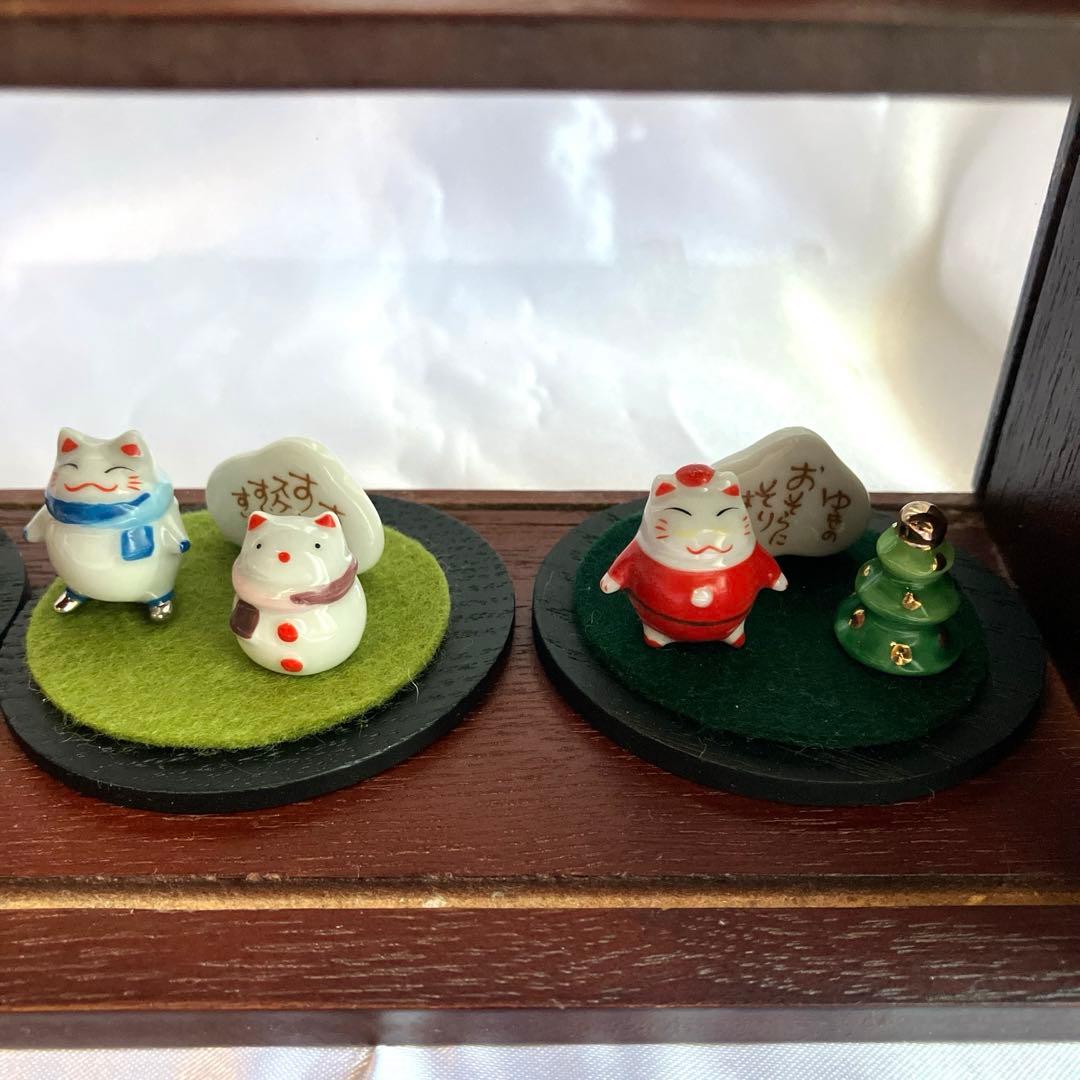 猫舎道楽堂本舗　チビジオラマ+ケース付き　12ヶ月セット
