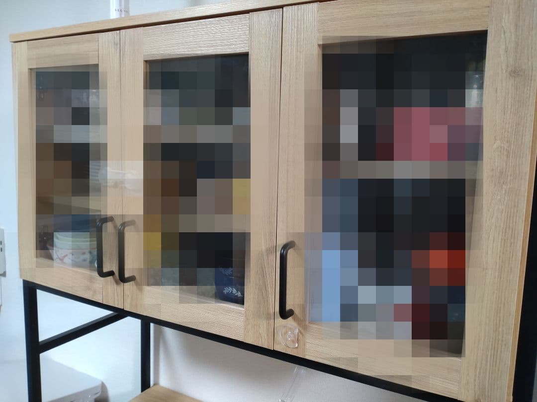 ヴィンテージ食器棚　ニトリ