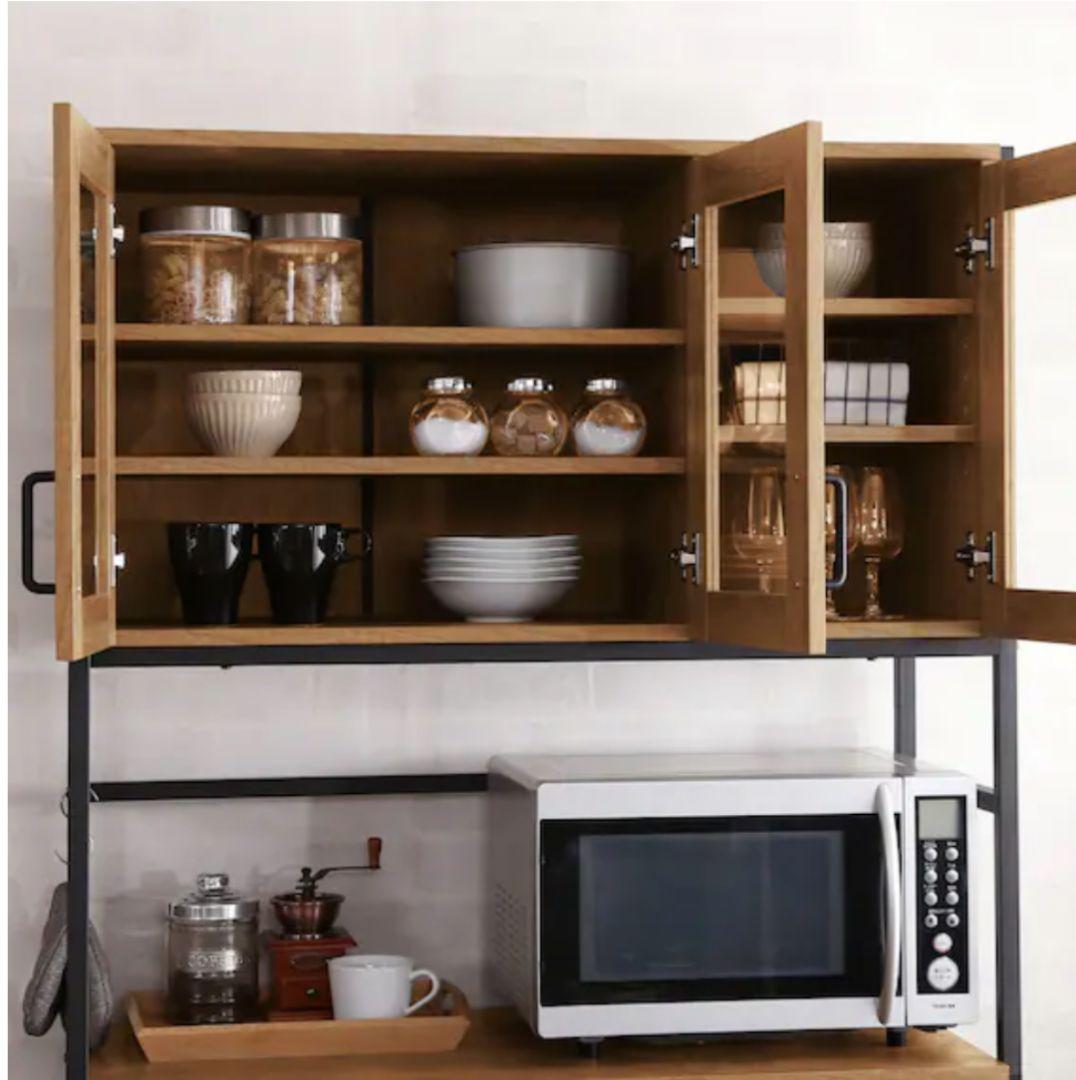 ヴィンテージ食器棚　ニトリ