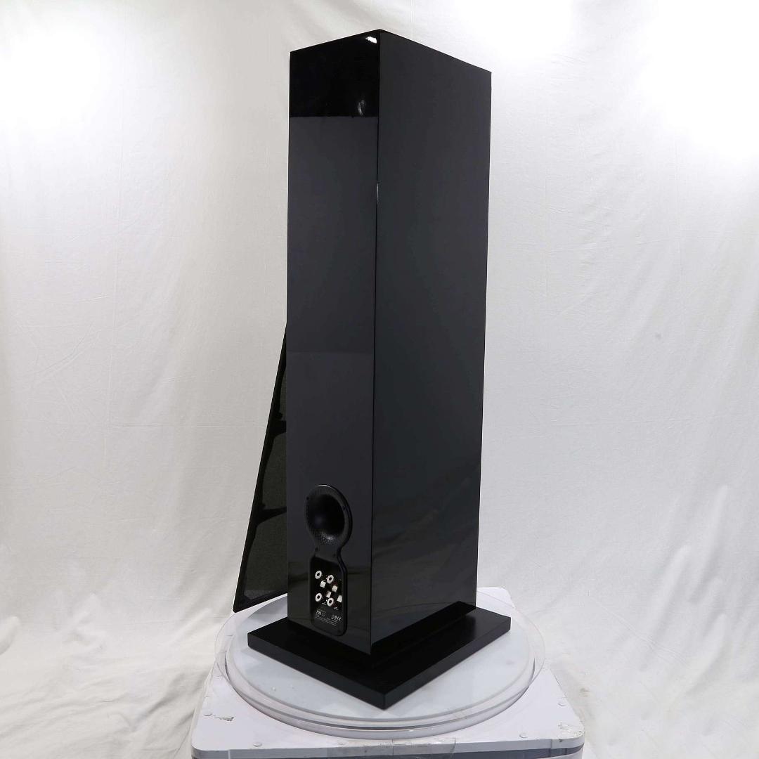 B&W 703S2 ピアノブラック／ペア　スピーカー本体良品、台座部分凹み傷あり