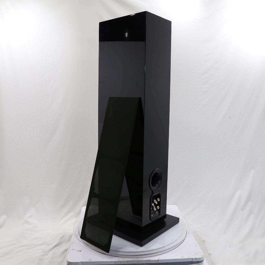 B&W 703S2 ピアノブラック／ペア　スピーカー本体良品、台座部分凹み傷あり