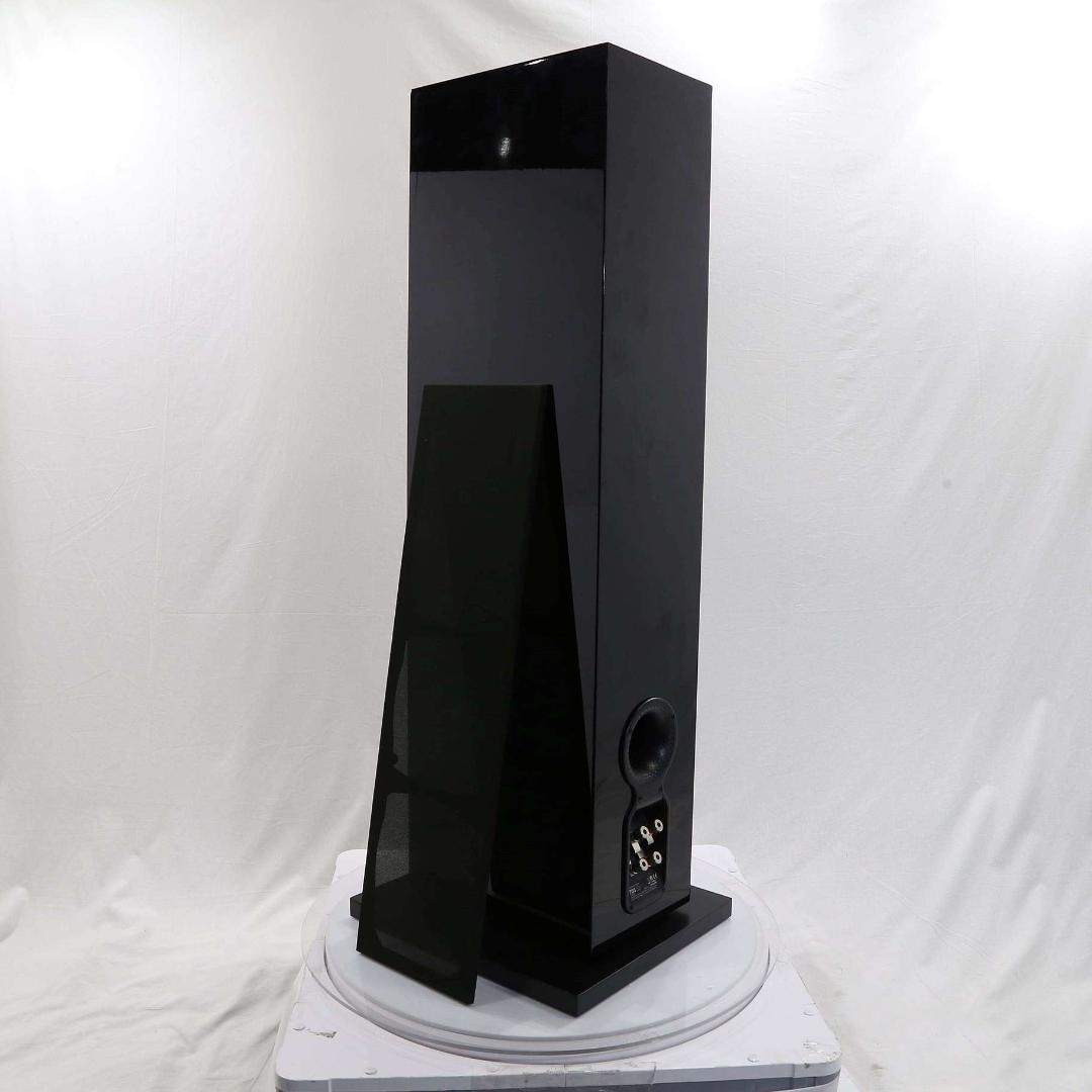 B&W 703S2 ピアノブラック／ペア　スピーカー本体良品、台座部分凹み傷あり