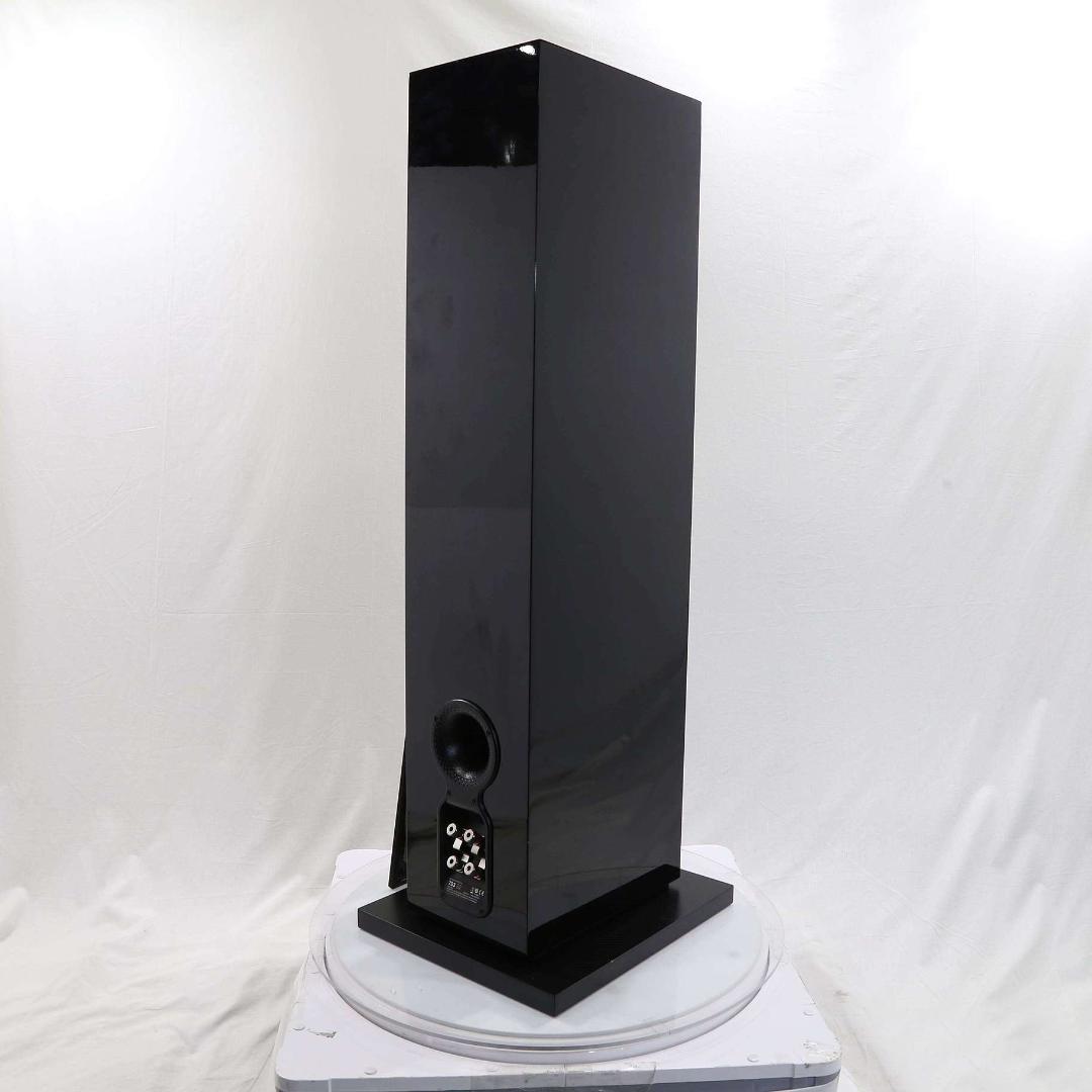 B&W 703S2 ピアノブラック／ペア　スピーカー本体良品、台座部分凹み傷あり