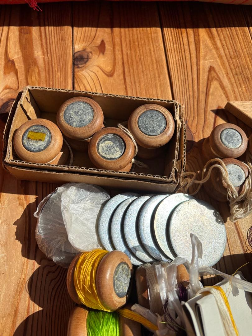 組紐　組み玉　おもり　プレートセット