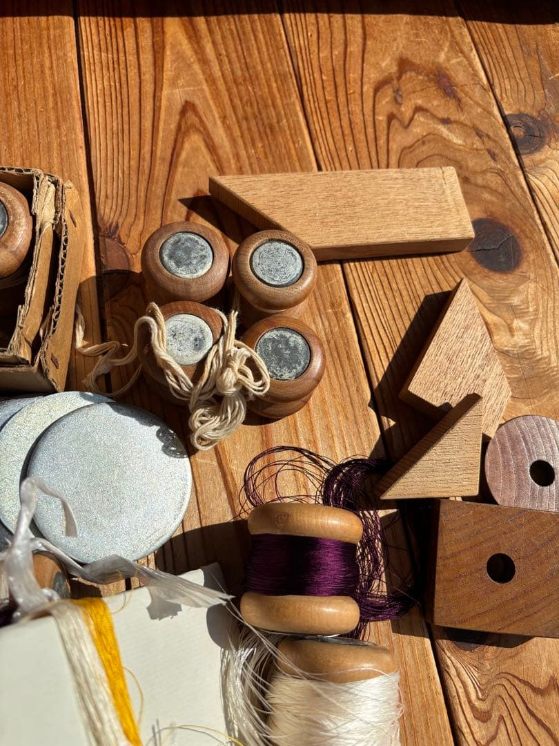 組紐　組み玉　おもり　プレートセット