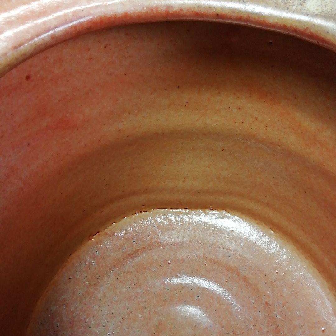 Ｓ４６５　水指　『備前志野水指』『藤原恭助作』　共箱　茶道具