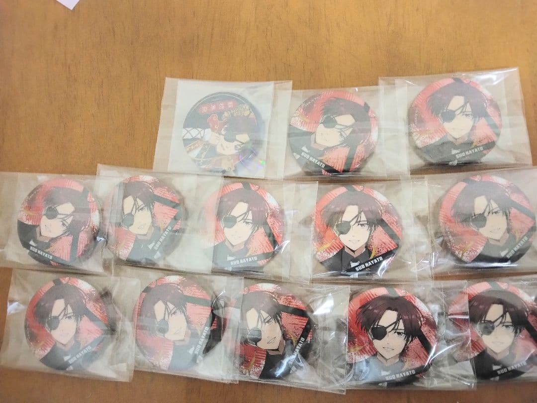 蘇枋隼飛缶バッジまとめ売り