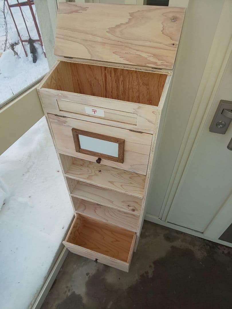 ポスト小物収納(受注製作)
