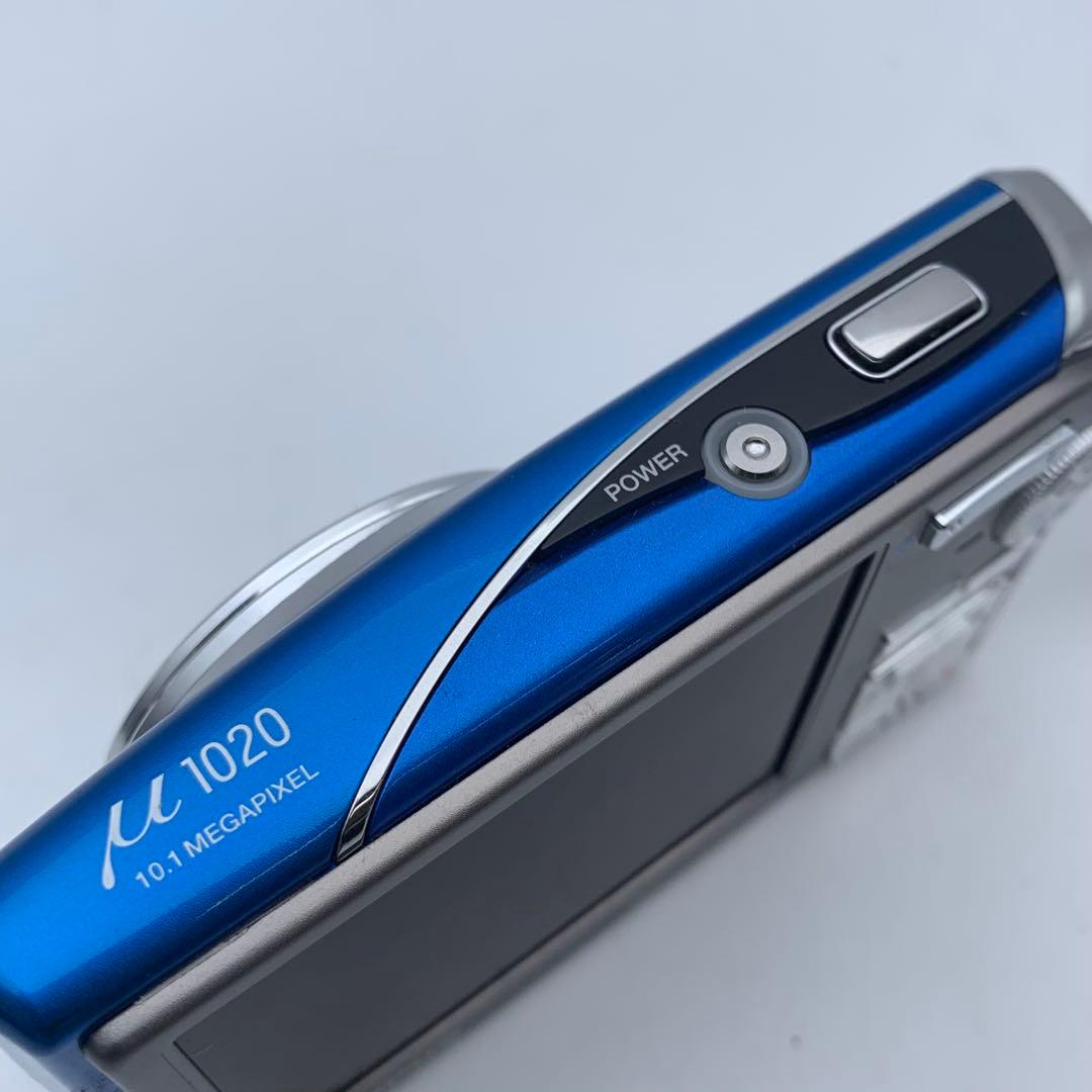 Olympus μ 1020 ロイヤルブルー コンパクトデジタルカメラ