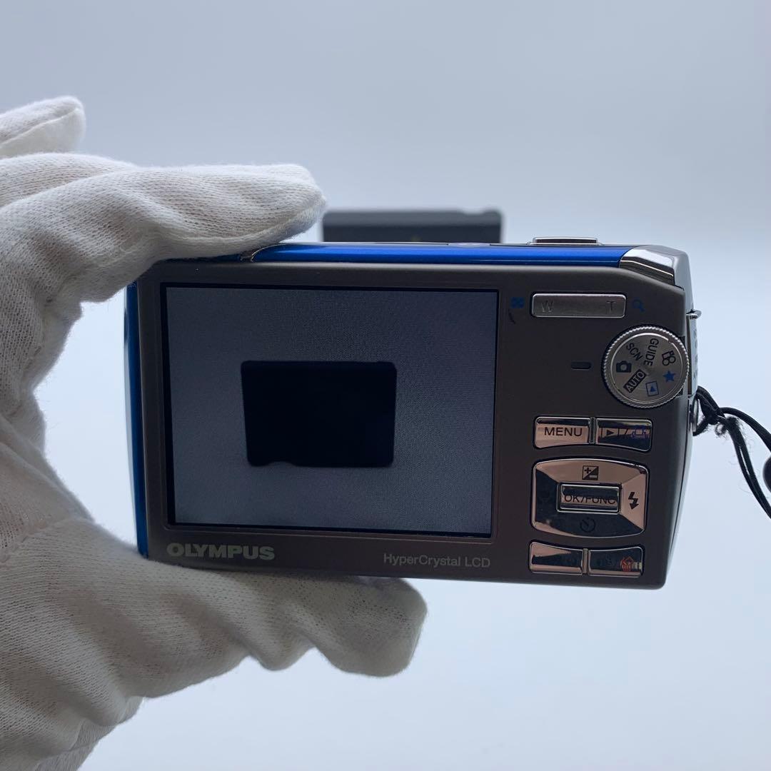 Olympus μ 1020 ロイヤルブルー コンパクトデジタルカメラ