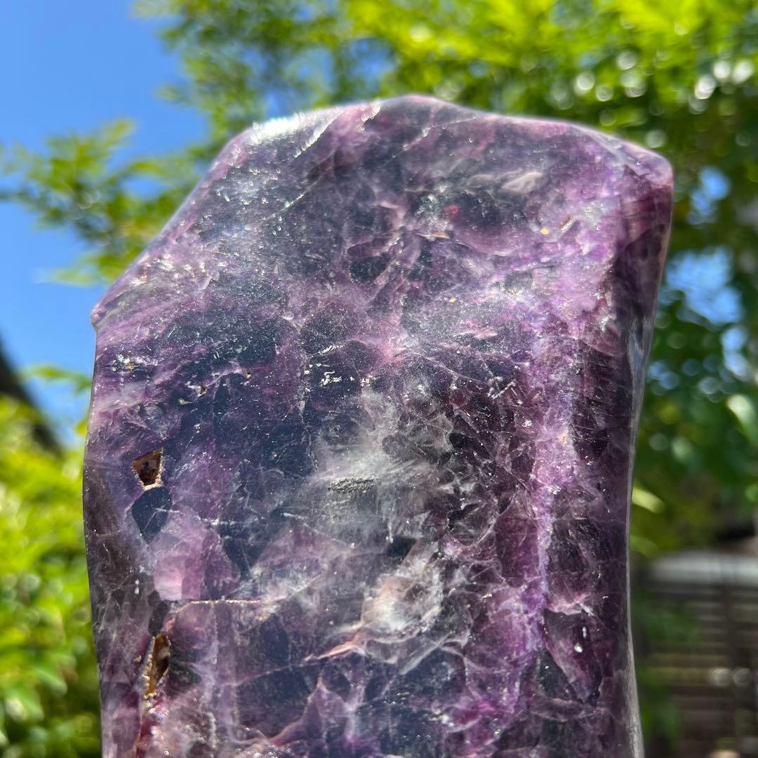 ✳️存在際立つ美しいフローライト原石✨レインボー フローライト 原石 天然石 置物