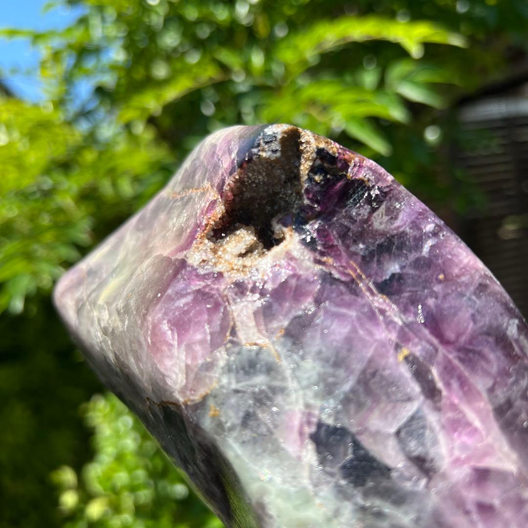 ✳️存在際立つ美しいフローライト原石✨レインボー フローライト 原石 天然石 置物