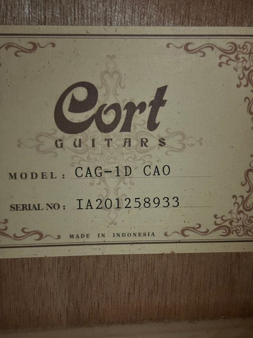 ギター Cort CAG-1D